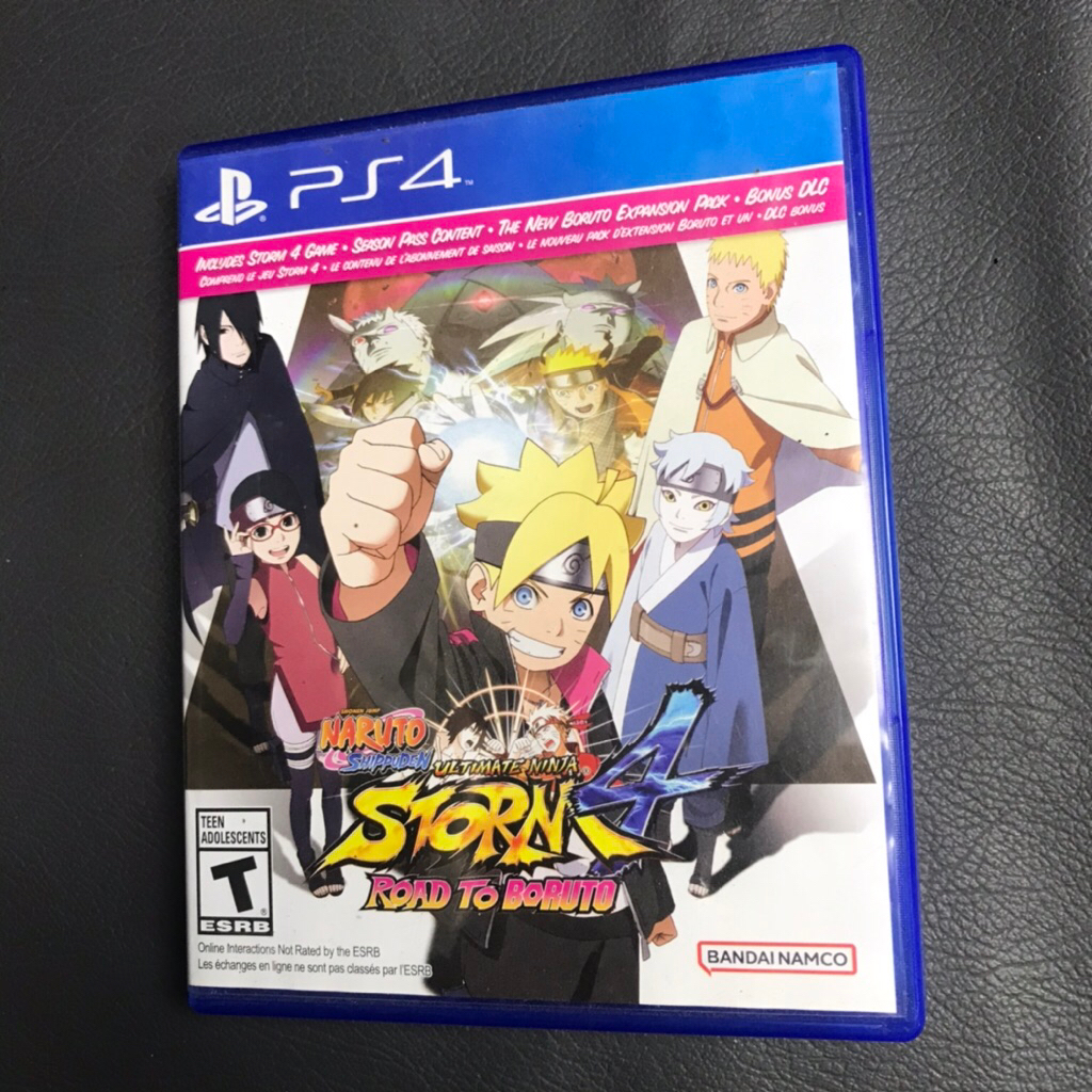 Naruto Boruto Storm 4 BD Kaset PS4 second bisa untuk PS5