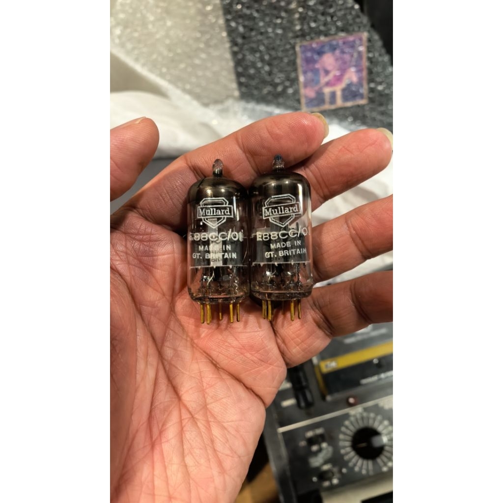 Sepasang E88CC/01 Mullard