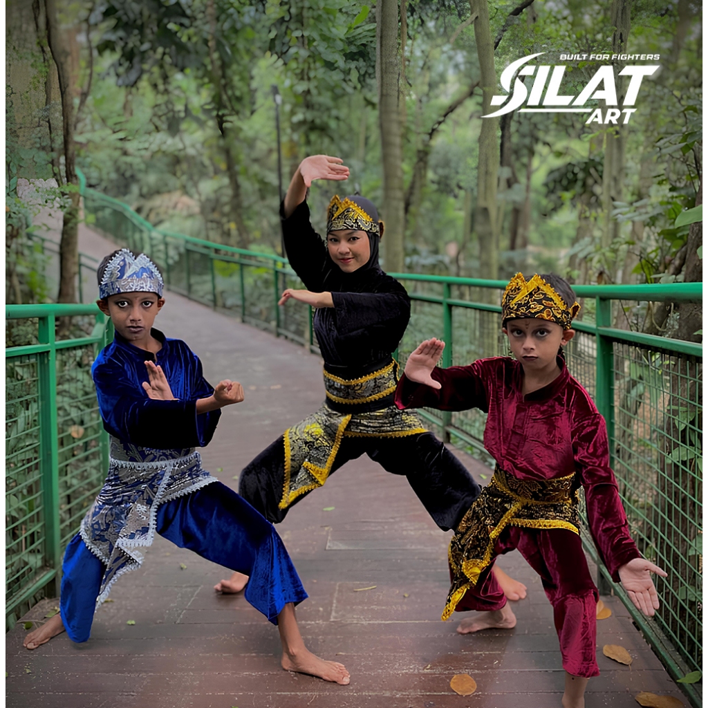 Baju Pangsi Silat Bludru IPSI seni Lentur | Lembut Tebal Halus Nyaman Gerak Seni