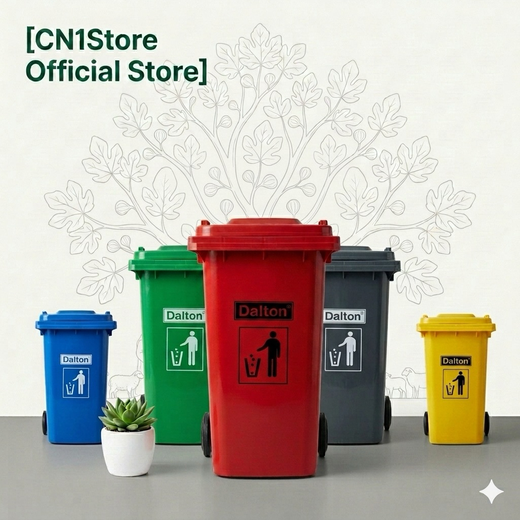 Tempat Sampah Roda 240 Liter (Dalton) - Tempat Sampah Sulo (Dalton) Co