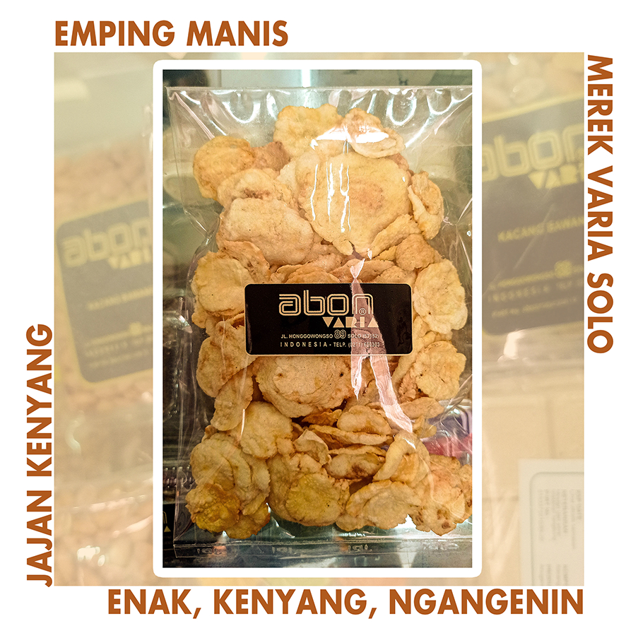 Emping Manis Keripik - Abon Varia Solo