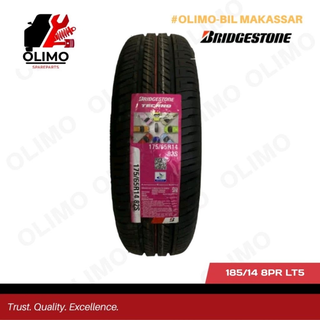 BAN MOBIL 175/65 - R14 TECHNO BRIDGESTONE