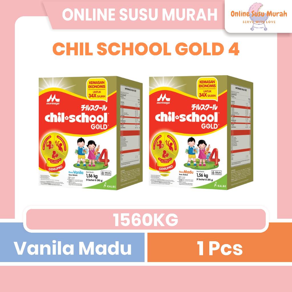 CHILSCHOOL 1560GR POTONG TUTUP ATAS GOLD VANILA MADU REGULER 1560 GR CHIL SCHOOL PTMN