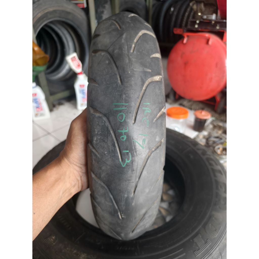 Ban bekas ory copotan IRC 110/70-13 SS570 F Ban Luar Tubeless Motor Yamaha Nmax Depan belum ada tamb