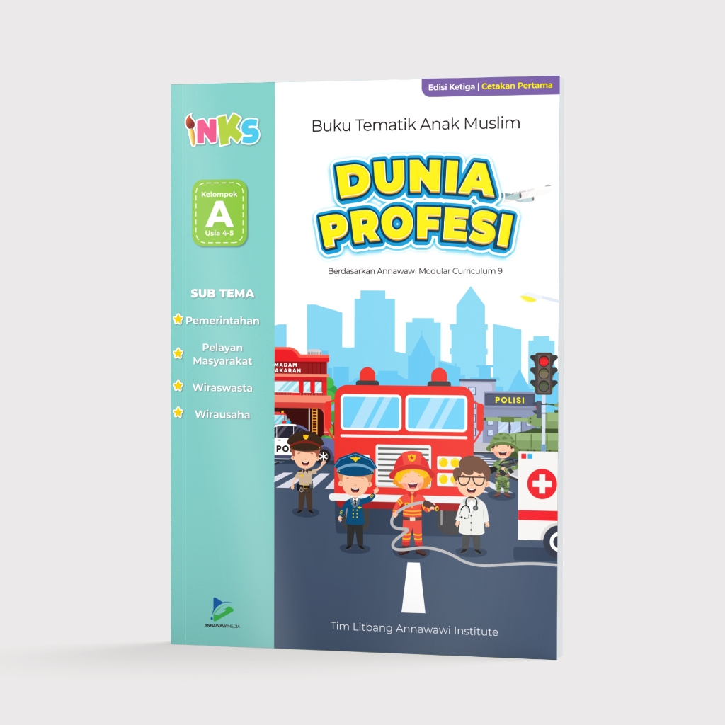 Annawawimedia|Modul TK/PAUD | Tema Dunia Profesi A & B