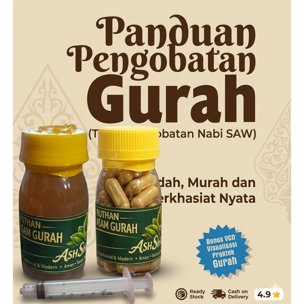 Paket Gurah Herbal + Kapsul Gurah – Solusi Pernapasan Alami Gurah Saluran Pernapasan Herbal Premium 