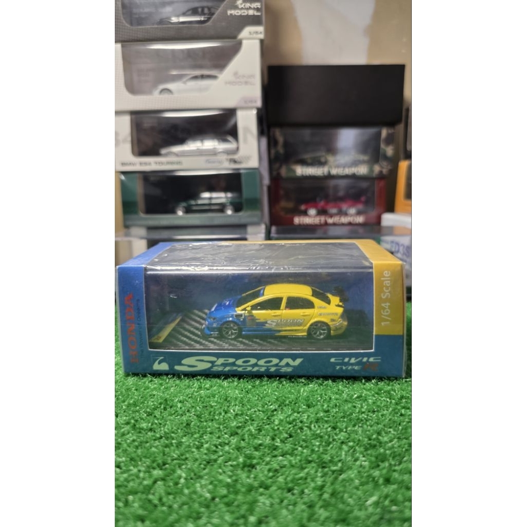 YM Model Resin 1:64 Honda FD2 Spoon Livery Sealed