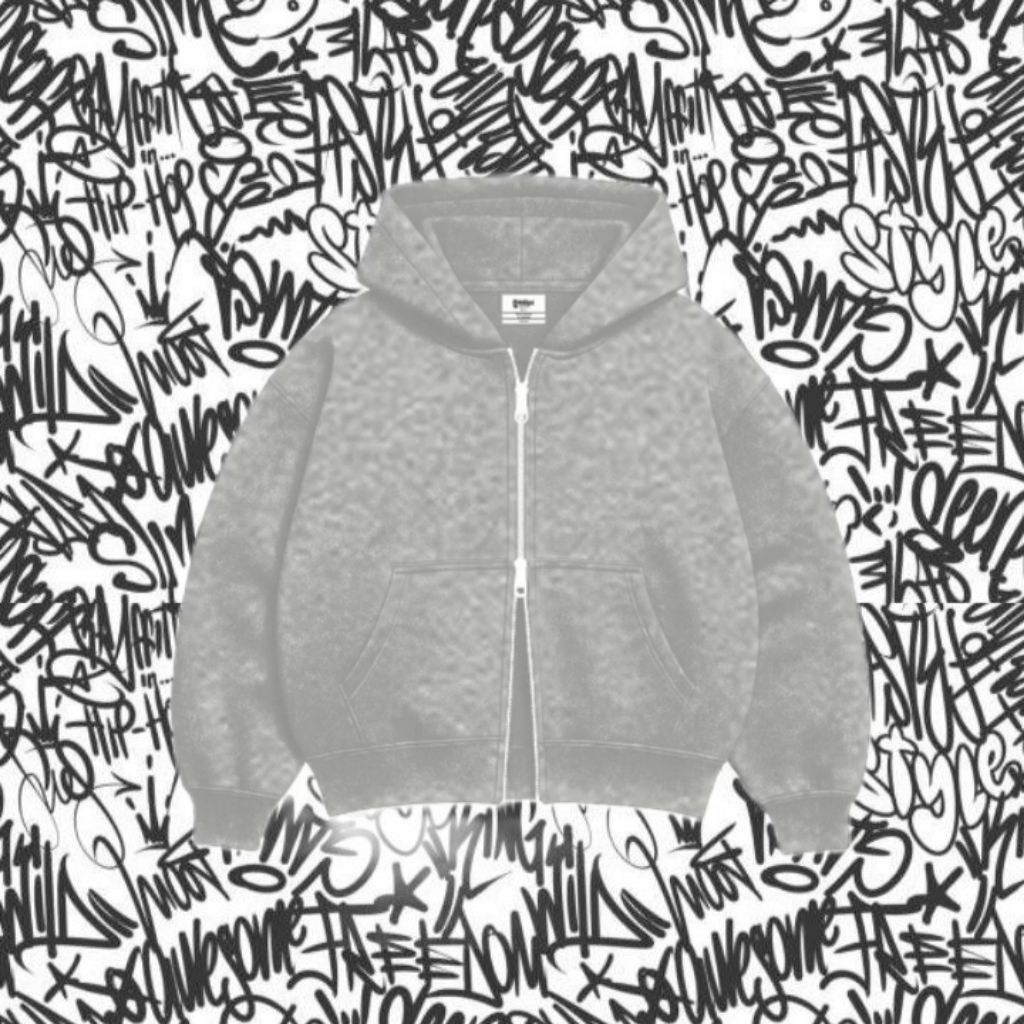 HD boxy double zipper
