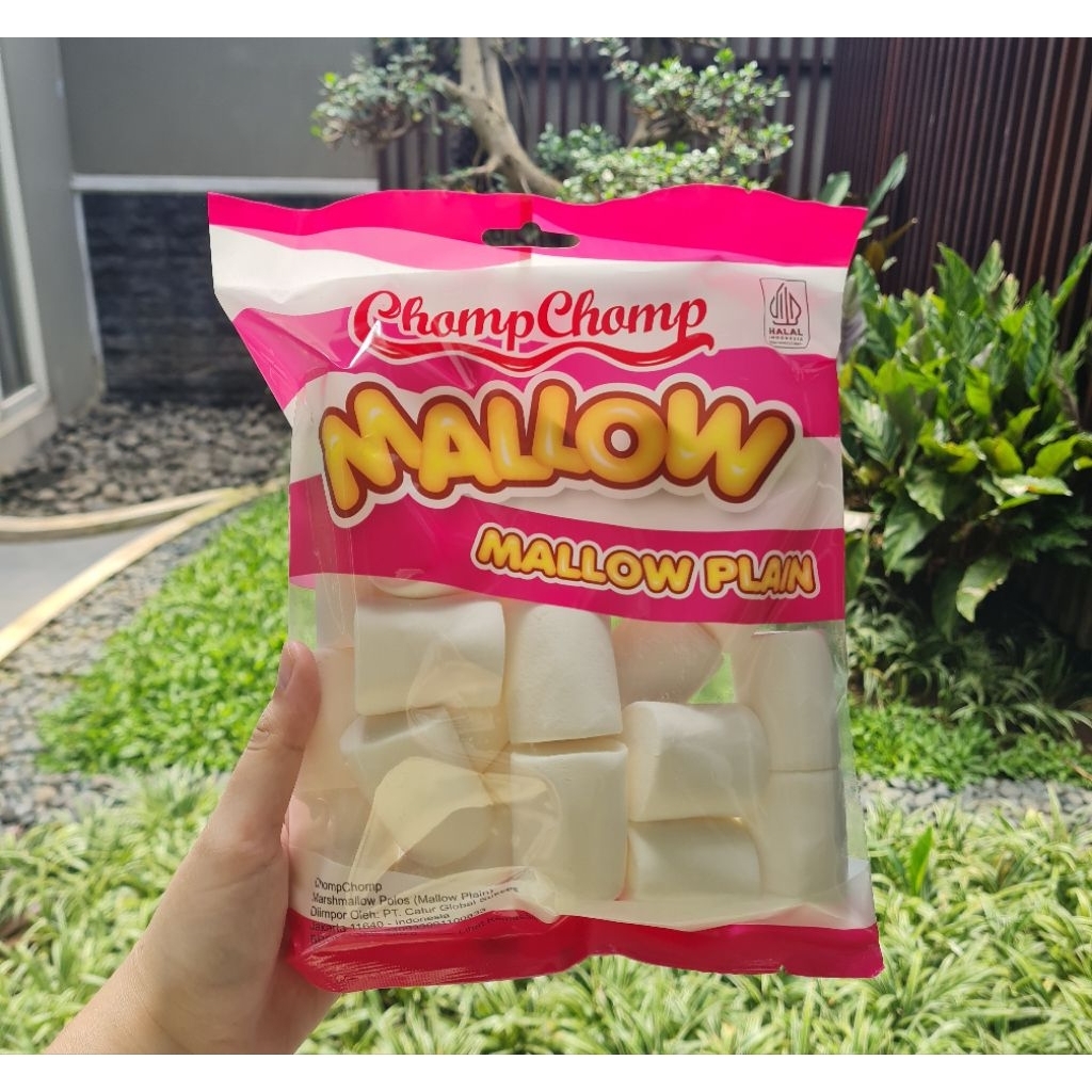 Chomp Chomp Marshmallow Plain 200gr Exp Sept 2027