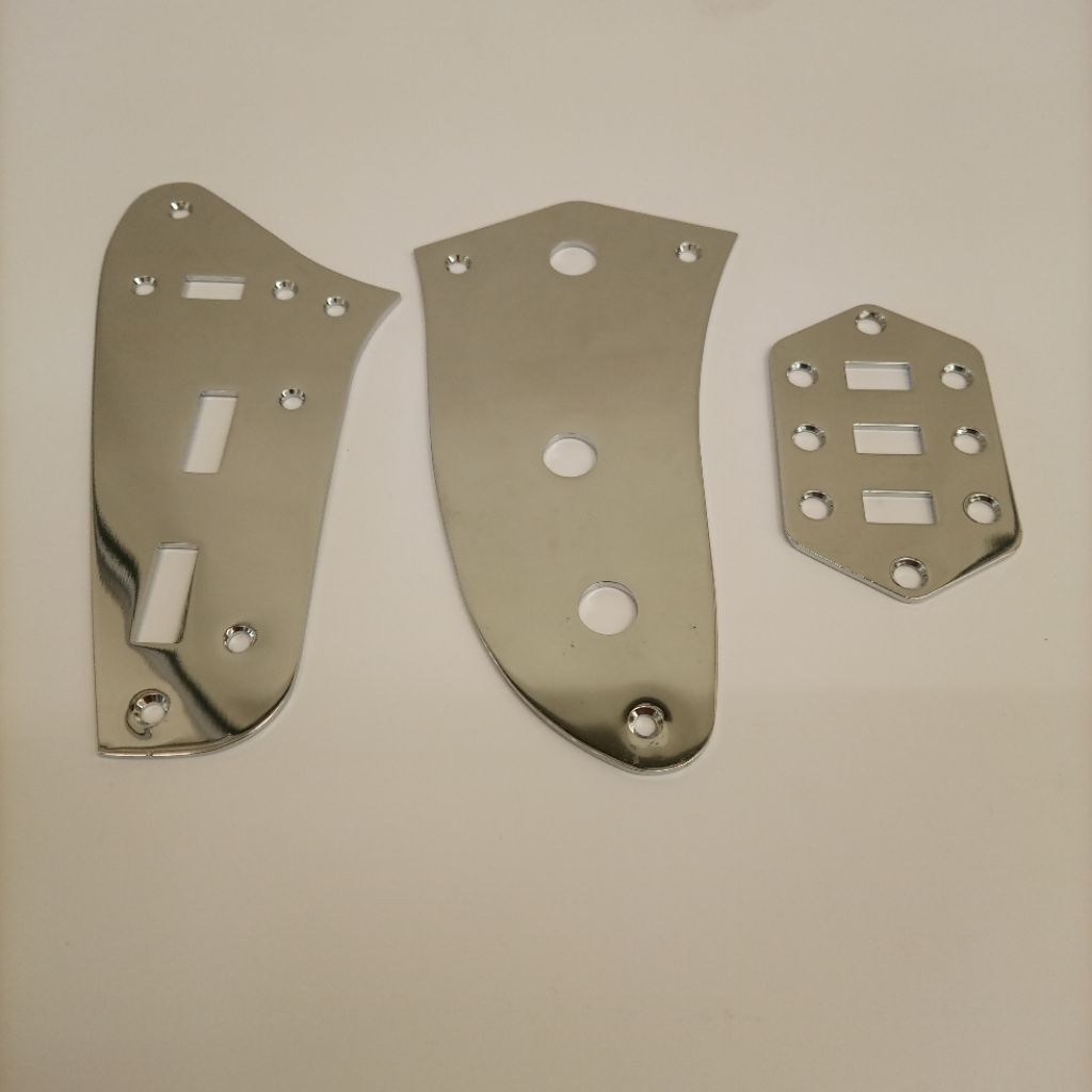 Guitars Bass Control Plat Jaguar Mustang / Plat Kontrol Gitar Bass Jaguar Mustang / Gitar Jaguar Mus