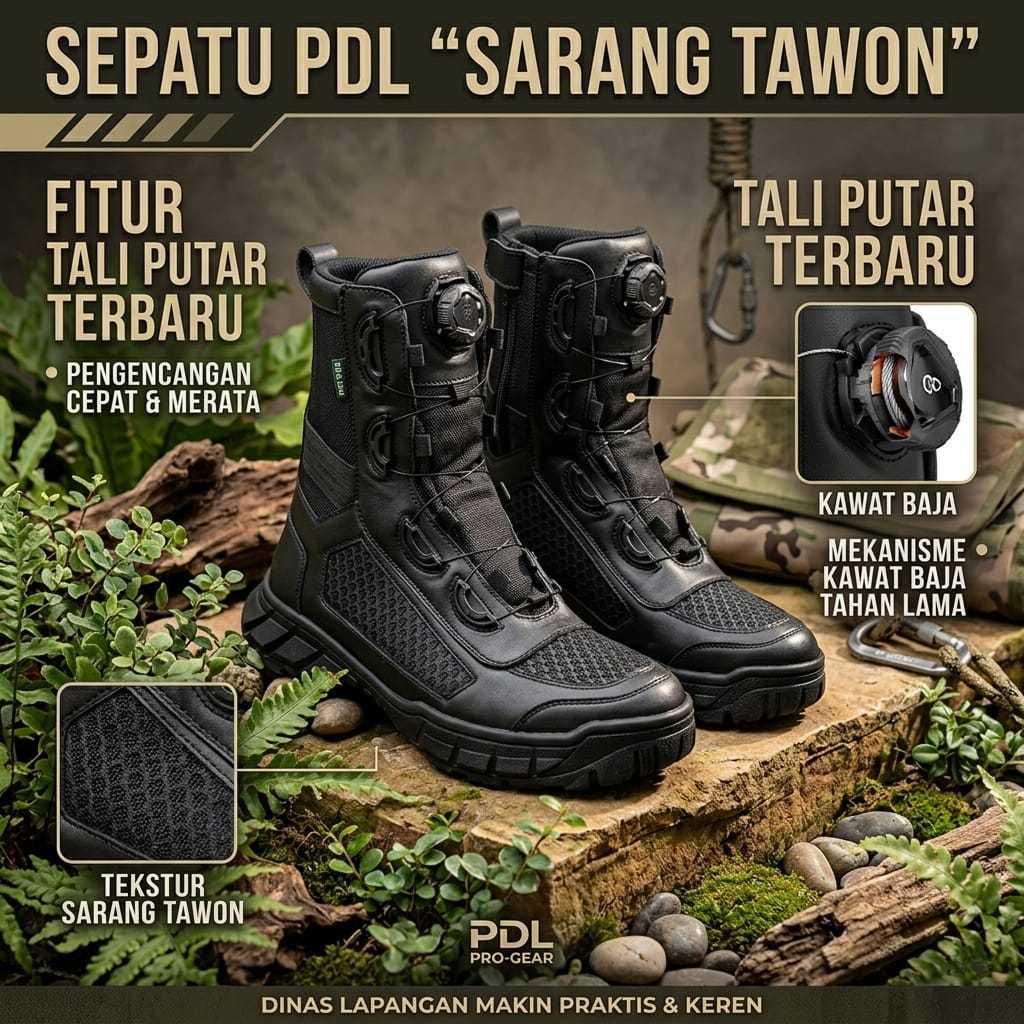 SEPATU PDL LIBRA SARANG TAWON TALI PUTAR