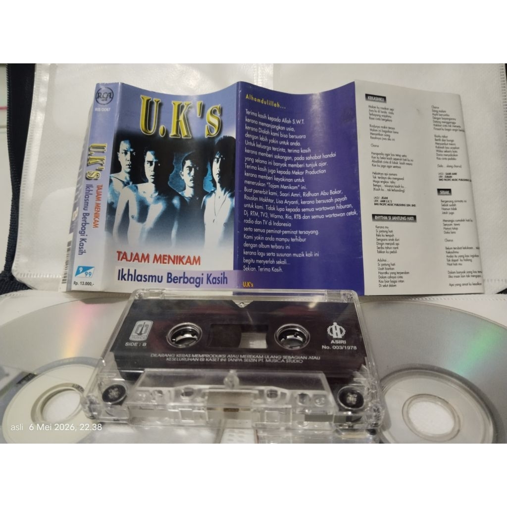 kaset pita UKS malaysia