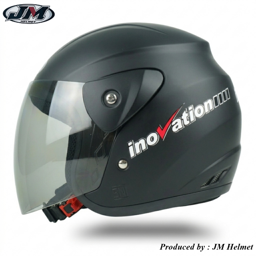 Helm Anak Original SNI JM Half Face Remaja Dewasa Laki Laki Perempuan Cewek Cowok Viral Kekinian