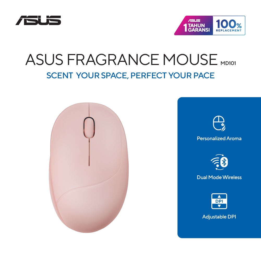 ASUS Fragrance Mouse MD101 Pink