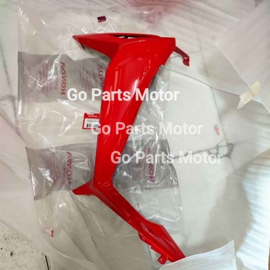 64400-K41-N00ZA Legsil Leksil Tebeng Sayap Kanan Merah Honda Supra 125 FI 2014 - 2019