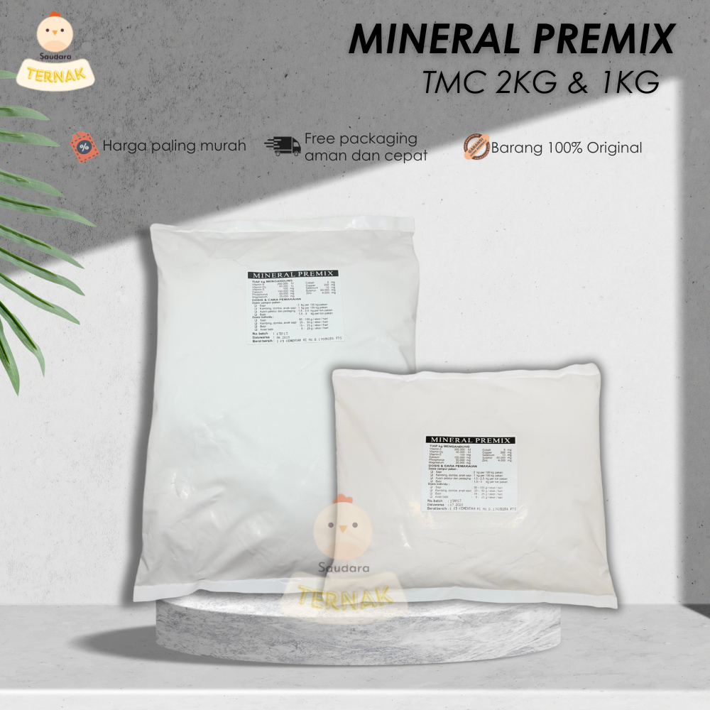 Mineral Premix TMC 1 2 kg Vitamin Ayam Sapi Kambing