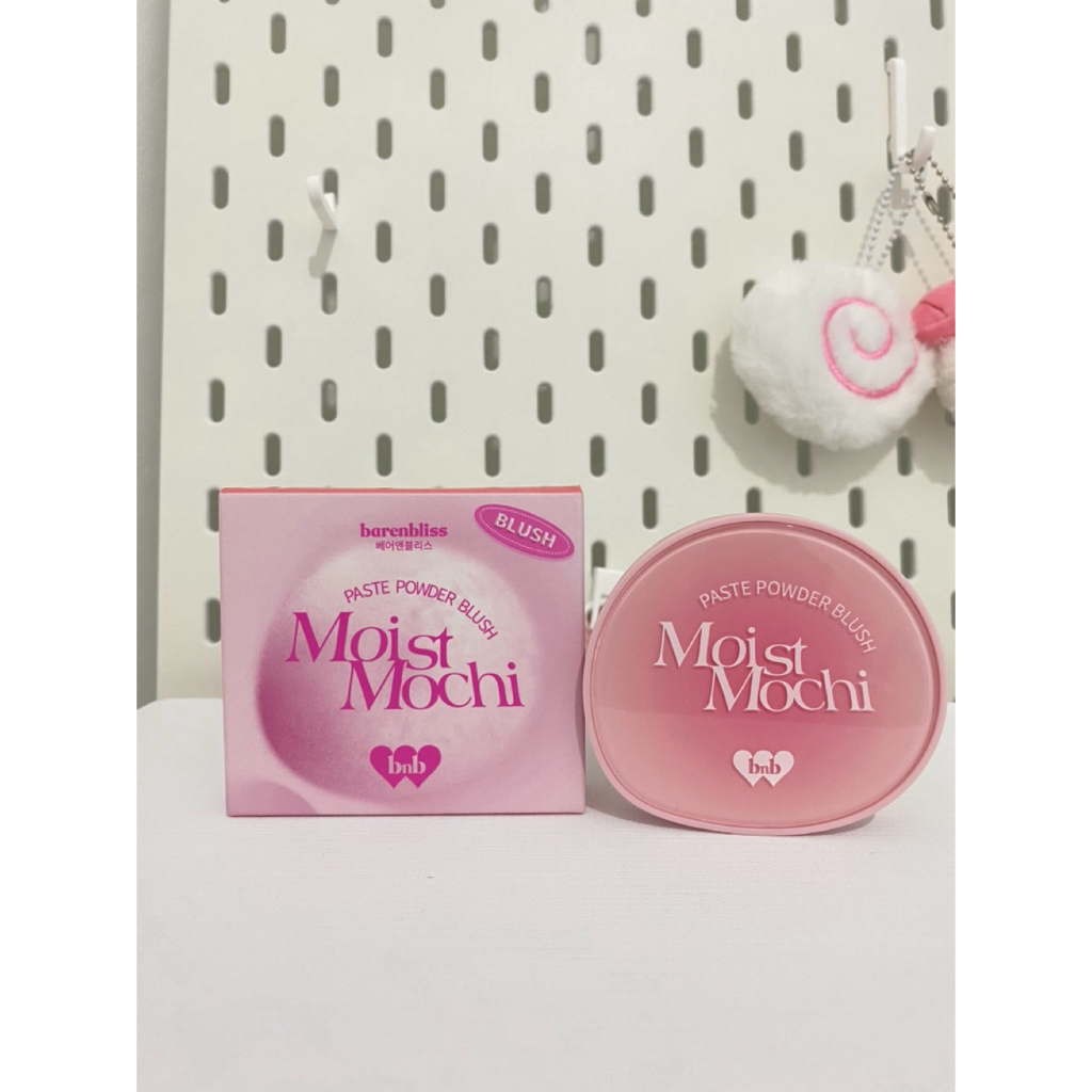 Barenbliss Moist Mochi Paste Powder Blush shade 01 Berry Lava ORI PRELOVED