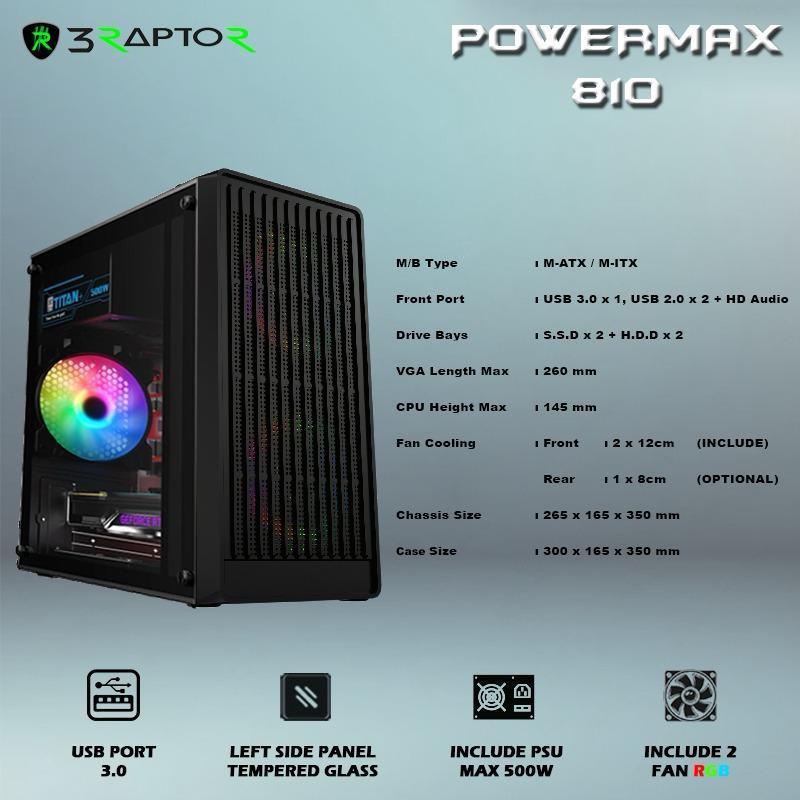 pc rakitan core i3 12100f gen 12 ram 16gb vga gt 730 4gb ddr3