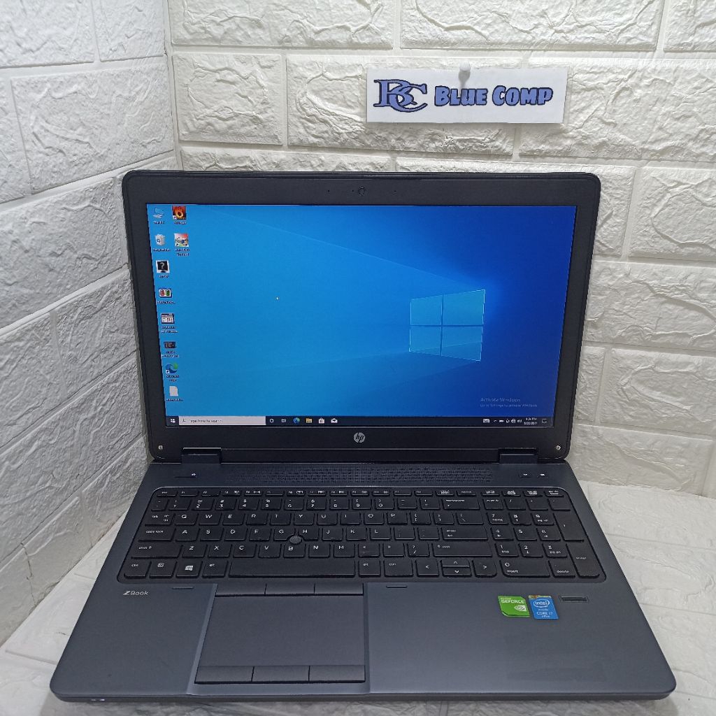 Laptop Render HP Zbook 15 Core i7 4900MQ Nvidia Quadro Ram 16 SSD 256GB Laptop Design Editing