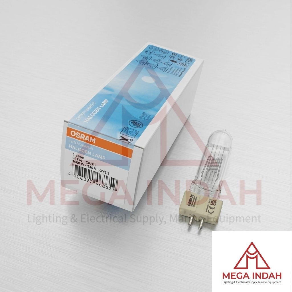 Osram lampu halogen ( 64745 220V 1000W )