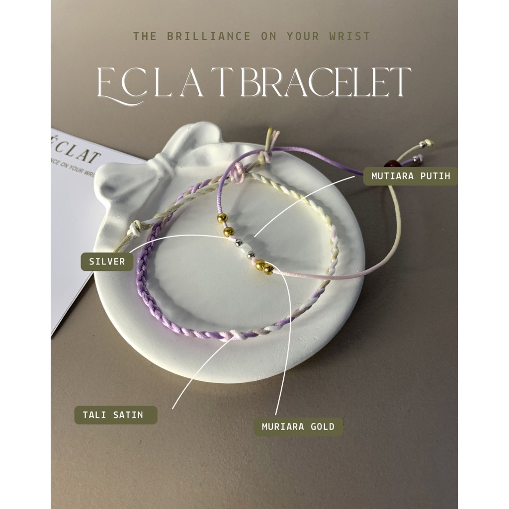 Gelang Tali Satin