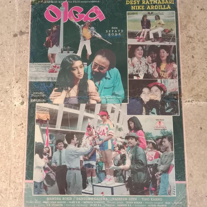 poster film olga dan sepatu roda 90 nike ardilla dessy ratnasari
