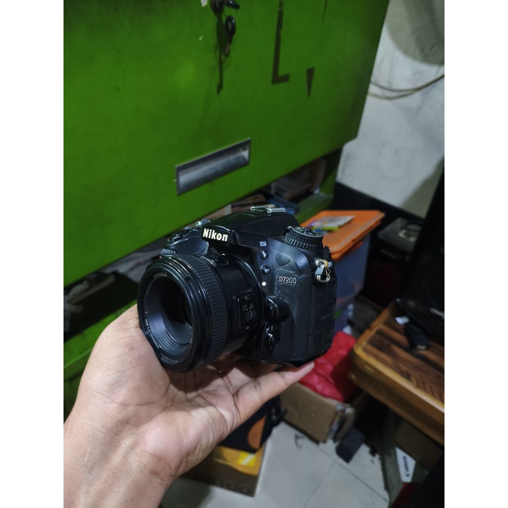nikon d7200 lensa 50mm afs fix tajam bokeh
