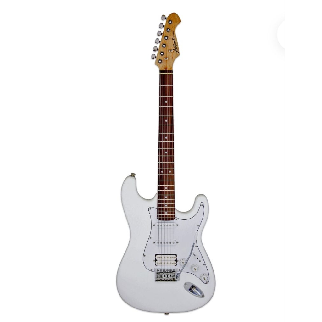 Gitar listrik Aria Pro II STG 004 White Aria Pro II Original
