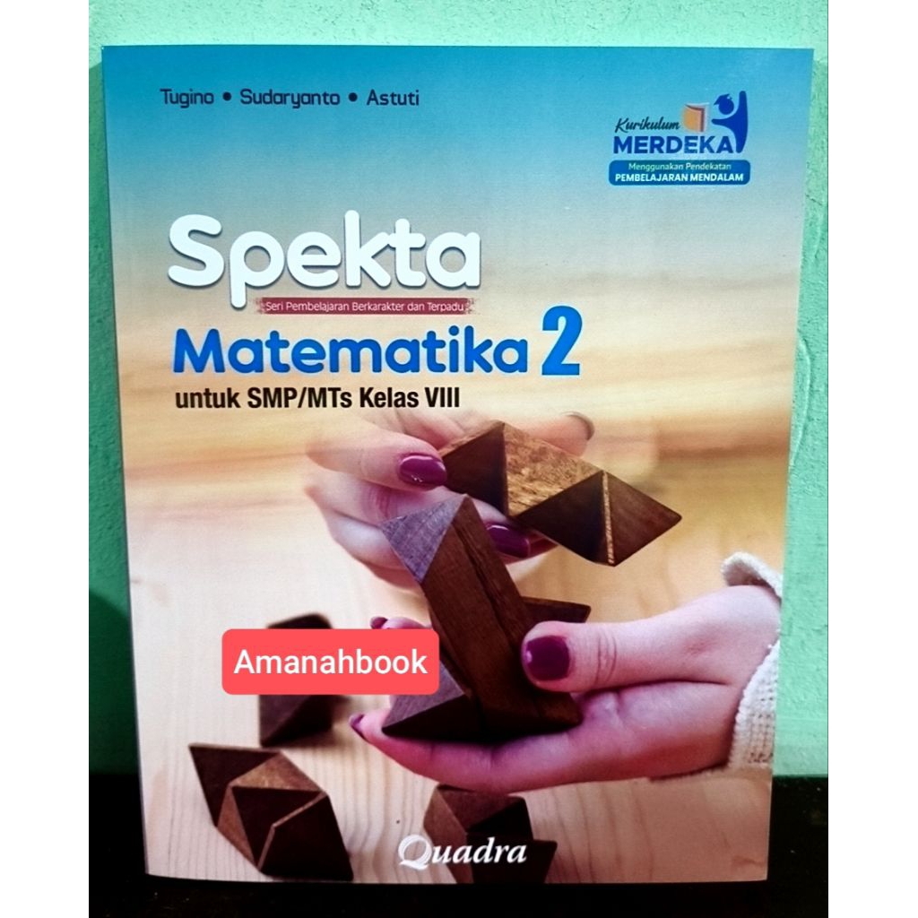 Buku Spekta Matematika SMP Kelas 8 Kurikulum Merdeka Quadra
