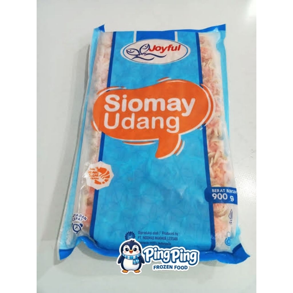 JOYFUL Siomay Udang 900gr Shrimp Shumay Dumpling Siomai Somay Somai Dimsum Frozen Food Surabaya