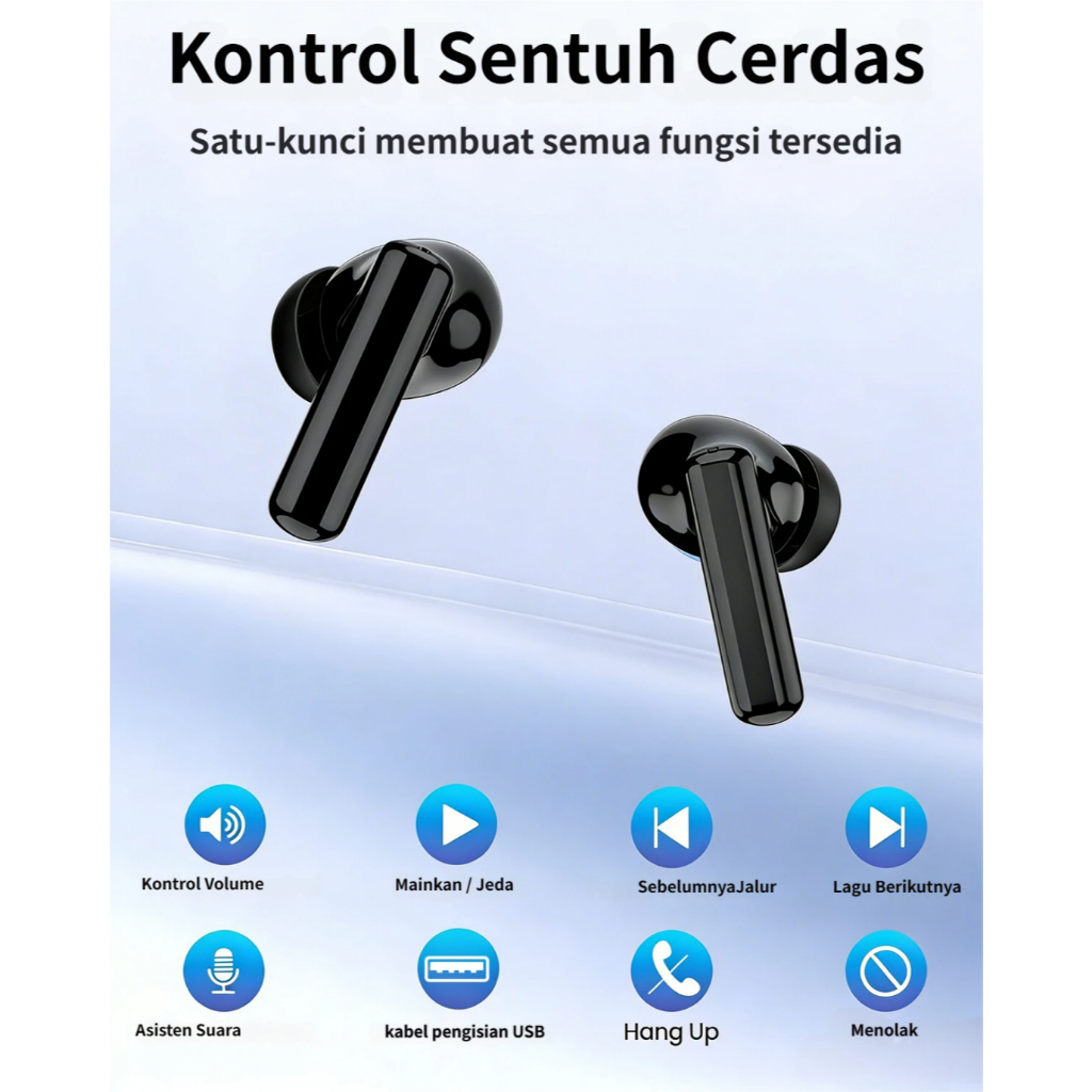 BEST DEALS Earbud Nirkabel JBL PHANTOM TWS Asli Earphone Bluetooth 5.3 Peredam Bising Fone Headset