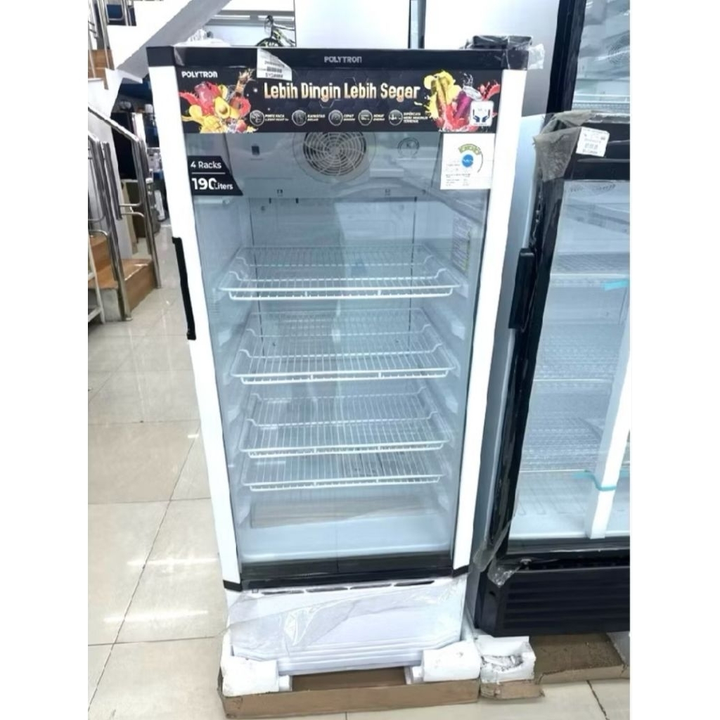 SHOWCASE POLYTRON 4 RAK SCN 190X/SHOWCASE 4 RAK POLYTRON