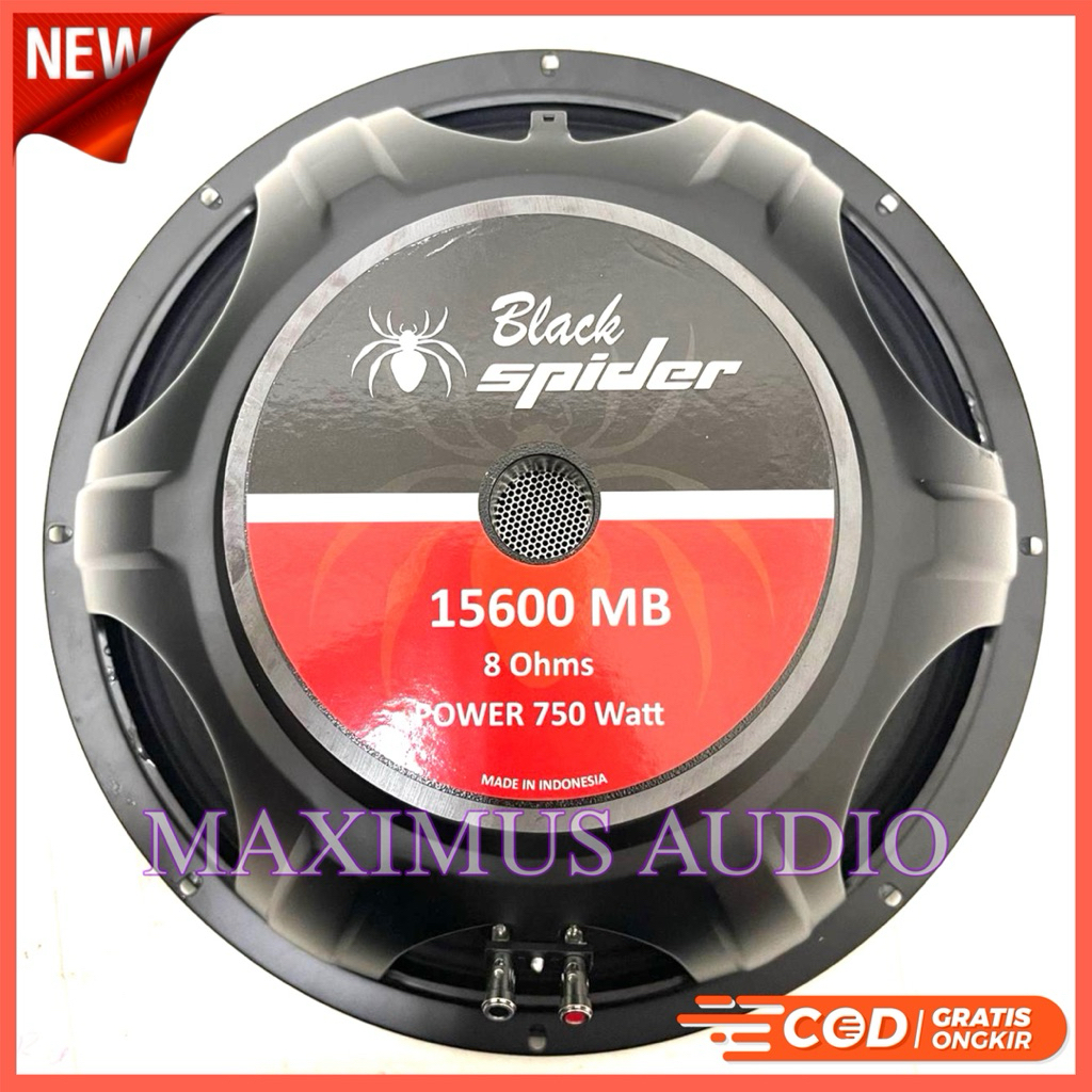 Promo Speaker Komponen Blackspider BS 15600 MB komponen BS 15600 MB Blackspider Original 15 Inch ori