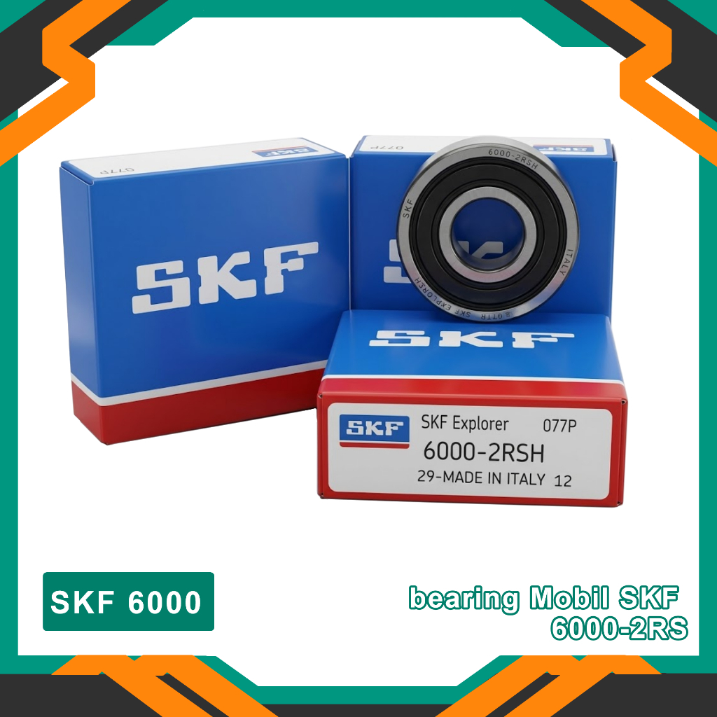 Laher bearing Mobil SKF 6000-2RS
