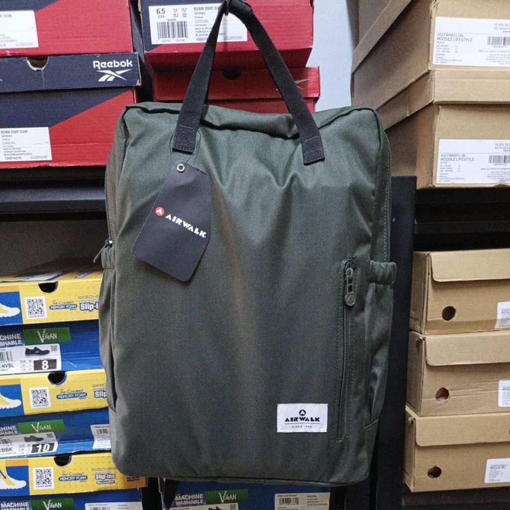 Tas ransel backpack Airwalk Eiji Olive original resmi sport station