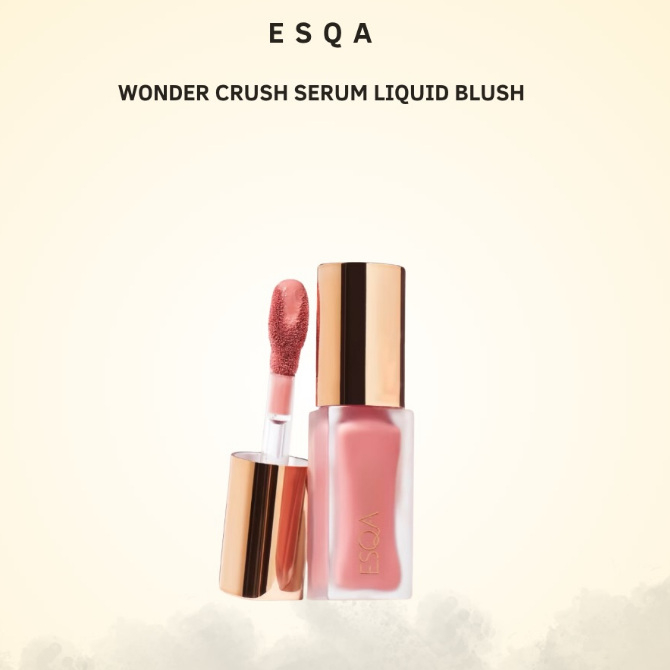 ESQA Wonder Crush Serum Liquid Blush 6ml Spring Fling – Blush Cair Serum Glow Alami