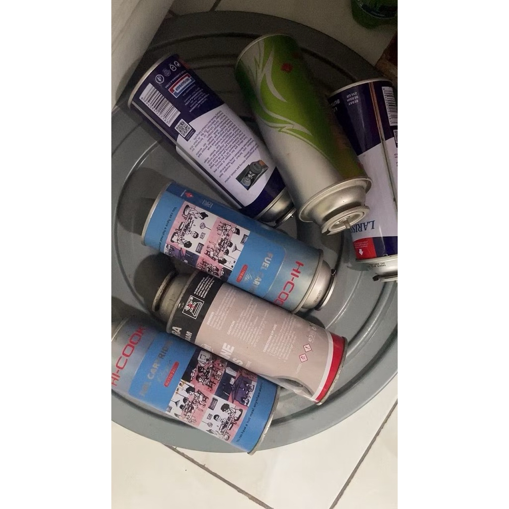 gas portable kosong