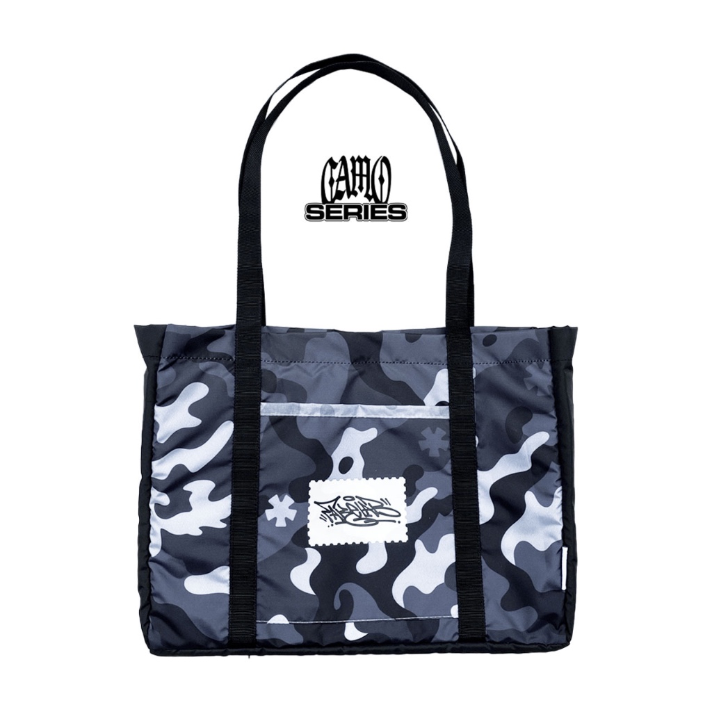 Fakelab Camo Fullprint Totebag / Tas Tote Doreng, / Bag