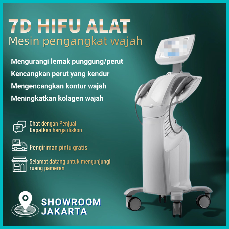 HIFU 7D 2in1 alat kroea hifu wajah alat klinik kecantikan ultrasound wajah beauty machine skin rejuv