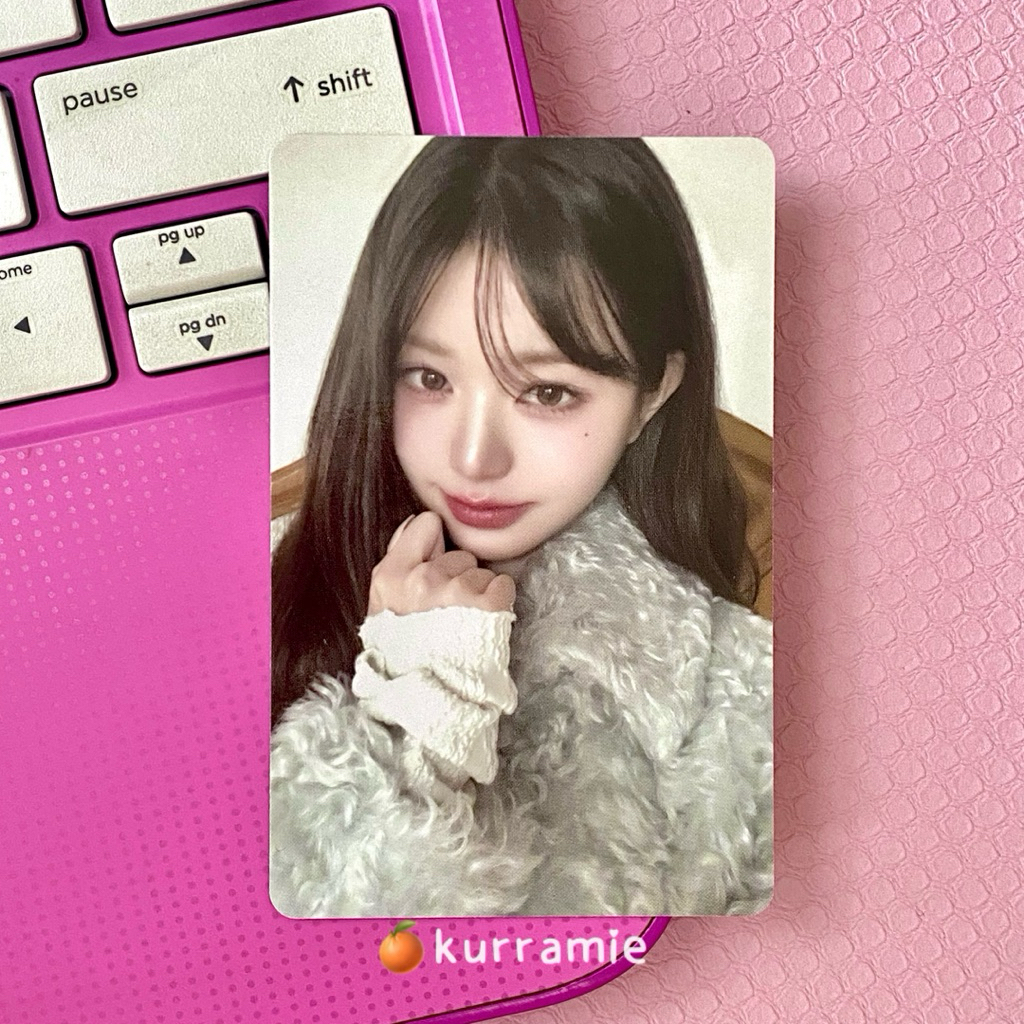 wts photocard official wonyoung ive album and us era empathy pc poca wony rebel heart