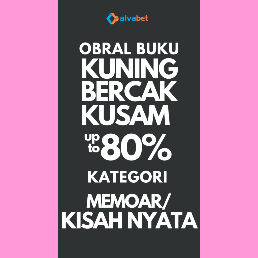 Buku Obral Kuning/Becak/Kusam - Kategori Memoar/Kisah Nyata