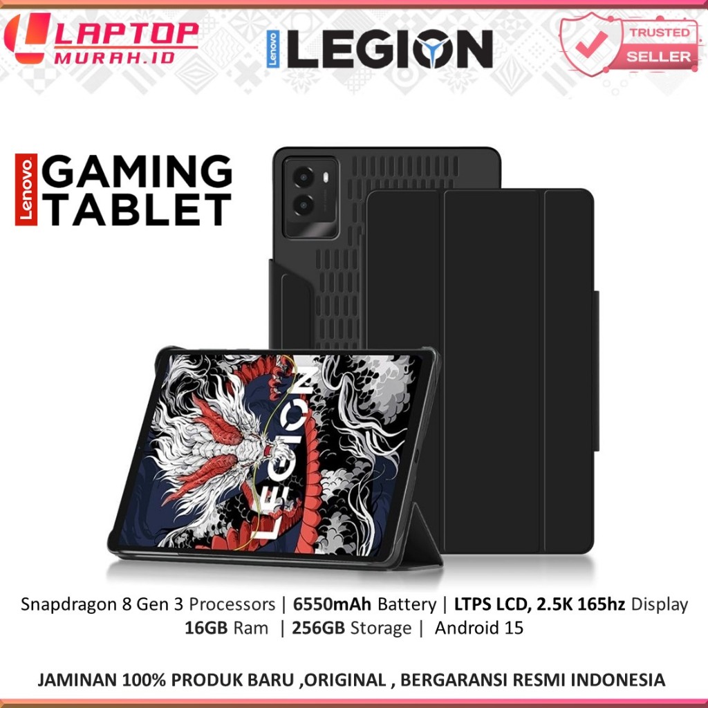 LENOVO LEGION TAB - 8.8 Inch Snapdragon 8 Gen 3 12GB RAM 256GB ROM- 79ID Eclipse Black