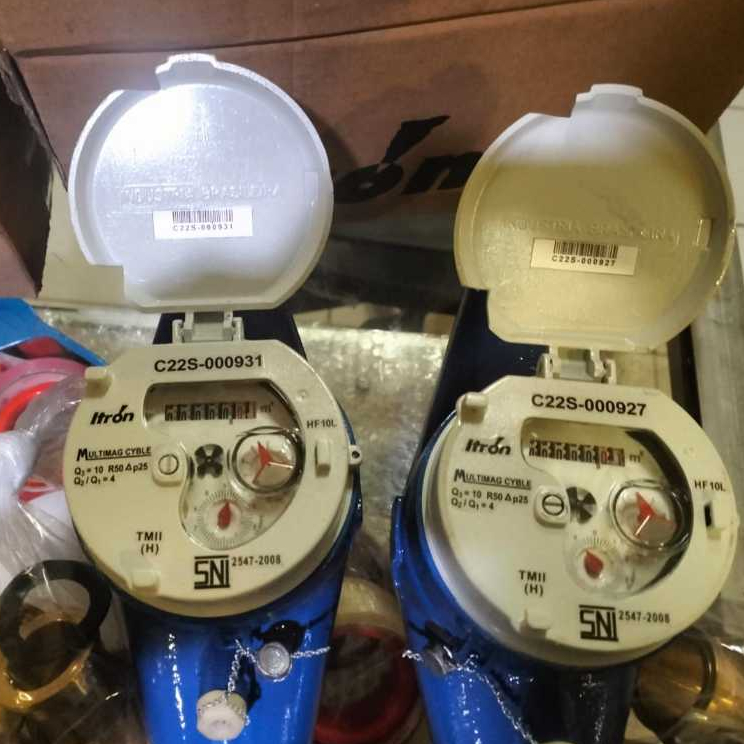 Water Meter ITRON 1,5 Inch DN 40mm/Meteran Air Bersih Merk ITRON 1,5 Inch