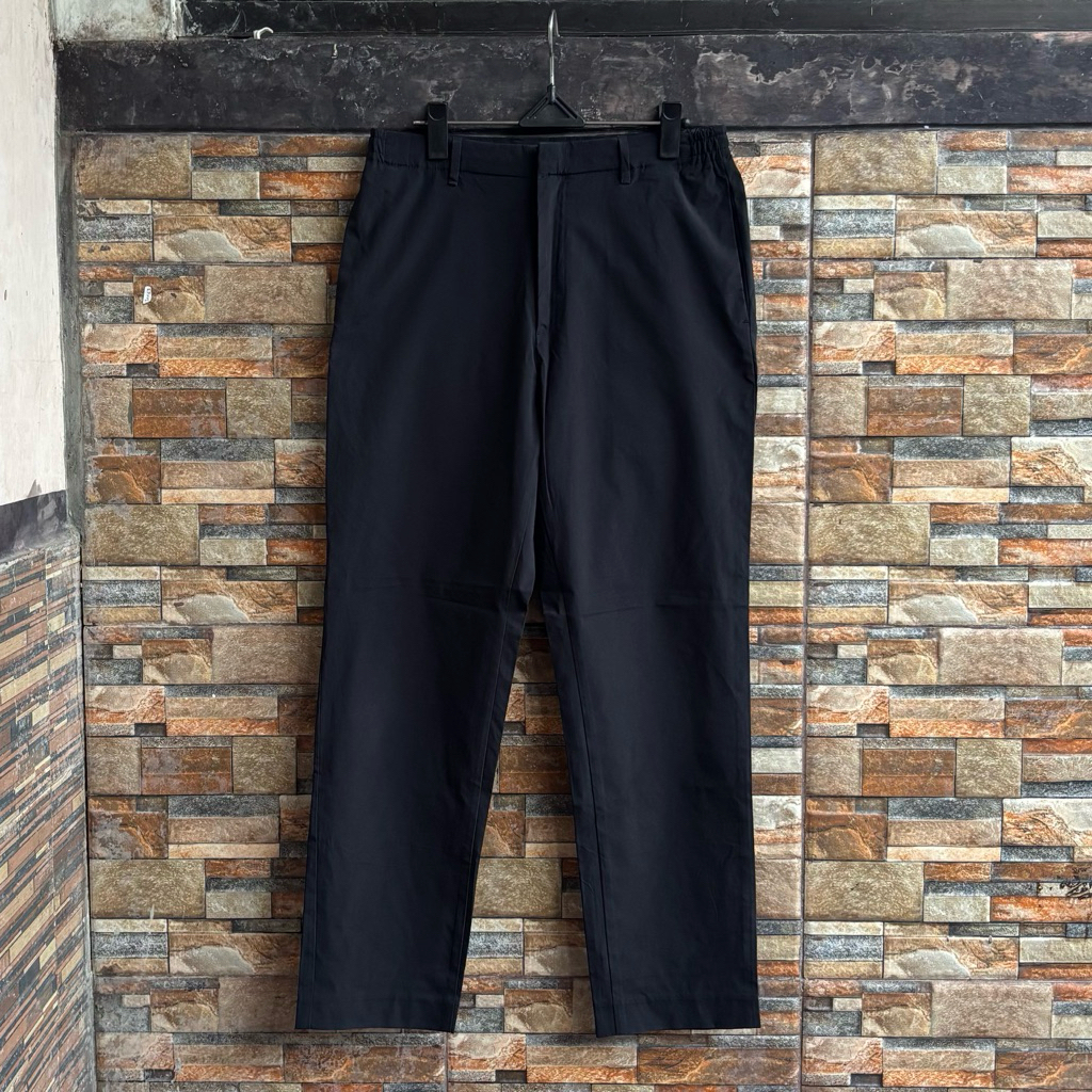 [Termurah] Uniqlo x Theory Black Formal Long Pants Good Condition