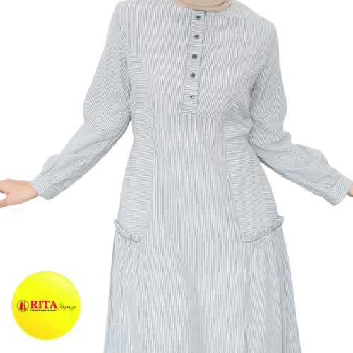 Sekido Gamis Naysila / Gamis Katun Wanita