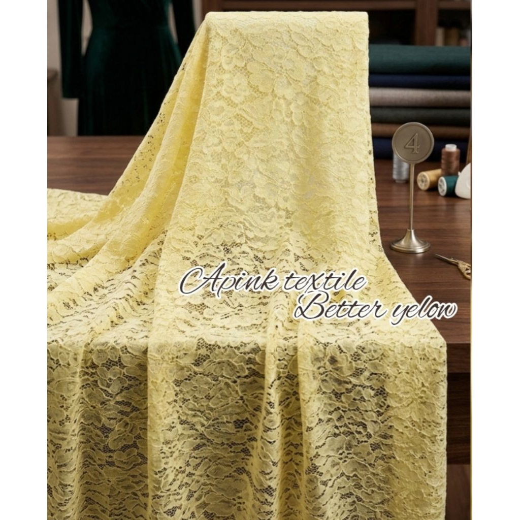 kain brokat kebaya bahan tile brokat polos brukat lace kain bridesmaid