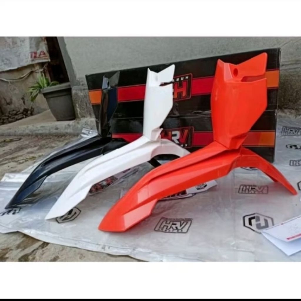spakbor depan ktm 85 2020 dan papan nomer ktm 85 2020 BODY KTM 85 2020 2 ITEM SLEBOR DEPAN KTM 85 20