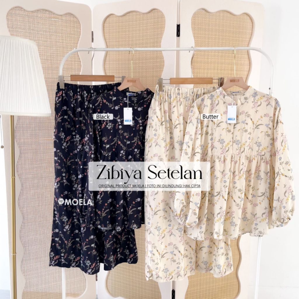 ZIBIYA SET CELANA COTTON RAYON PREMIUM BY MOELA