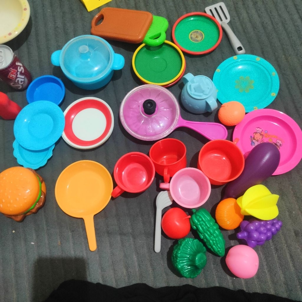 Preloved Mainan Masakan Random