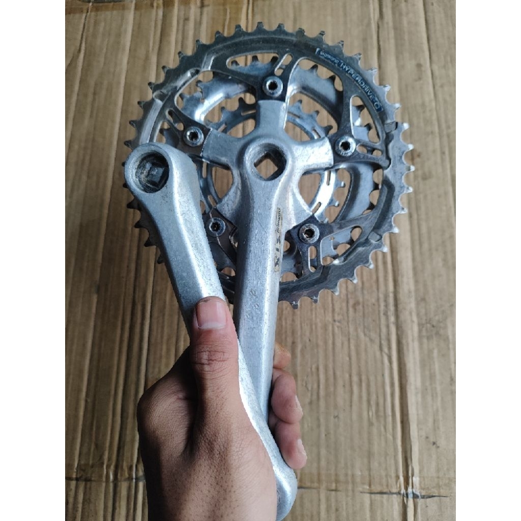 Crank Shimano Stx 42-34-24T